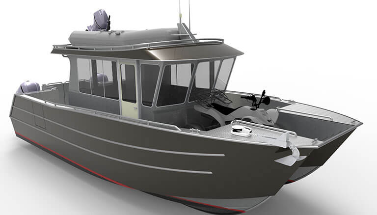 Inspired In Kodiak Designed In New Zealand Built In Alaska Alaskan Aluminum Power Catamarans Llc